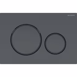 Geberit 115.882.16.1, Plaque de rinçage, Noir, Rouge, Geberit, 246 mm, 12 mm, 164 mm