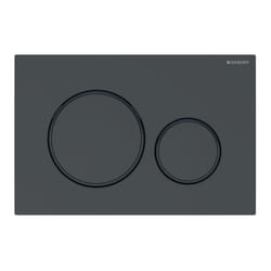 Geberit 115.882.DW.1 pièce de remplacement de chasse d’eau Plaque de rinçage Noir