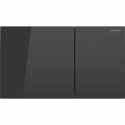 Geberit 115.622.SJ.1, Plaque de rinçage, Noir, Geberit, 250 mm, 25 mm, 146 mm