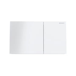 Geberit - Plaque de fixation Sigma70 pour rinçage à 2 quantités,
