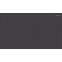 Geberit 115.622.14.1, Plaque de rinçage, Noir, Geberit, 250 mm, 23 mm, 146 mm
