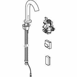 Geberit 116.188.21.1 robinet de salle de bain Chrome
