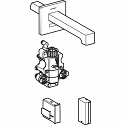 Geberit 116.278.21.1 robinet de salle de bain Chrome - Vue supplémentaire 2