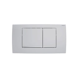 Geberit - Plaque de fixation Twinline30, pour rinçage à 2