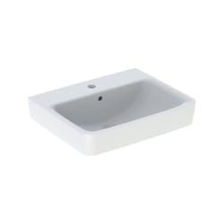 Keramag - Geberit Renova Plan, lavabo, 55x44 cm, 1 trou pour robinet, avec
