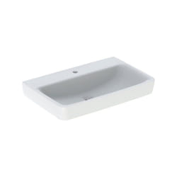 Keramag - Geberit Renova Plan, lavabo, 75x48 cm, 1 trou pour robinet, sans