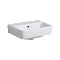 Keramag - Geberit Renova Plan, lave-mains à poser, 45x34 cm, 1 trou pour