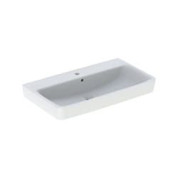 Keramag - Geberit Renova Plan, lavabo à poser, 85x48 cm, 1 trou pour