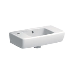Geberit - Renova Compact Lave-mains saillie raccourcie, 450x250mm,