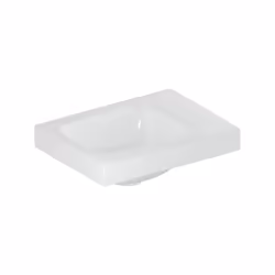 Geberit iCon Light 1x lave-mains largeur 38 cm x profondeur 14 cm Céramique sanitaire blanc rectangulaire sans trou pour robi ...
