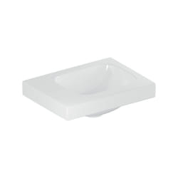 Keramag - Geberit iCon Light lave-mains, 38 cm x 28 cm, sans trou pour