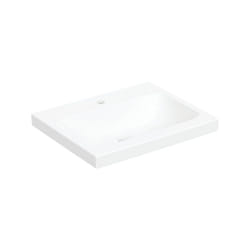 Keramag - Geberit iCon Light lavabo à poser, 60 cm x 48 cm, avec trou pour