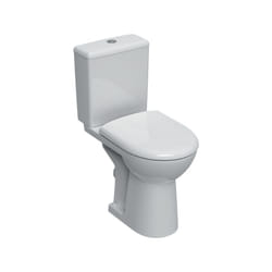 Pack WC au sol Renova Comfort SH surélevé Rimfree avec abattant ralenti et déclipsable blanc - GEBERIT