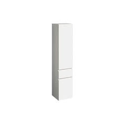 Keramag - Geberit Renova Plan armoire haute avec 2 portes, 39x180x36cm,