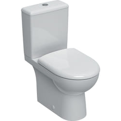 Pack wc au sol Geberit renova, sortie duale, semi-caréné, sans bride, avec abattant frein de chute et déclipsable Geberit