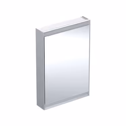 Geberit ONE 1x armoire de toilette avec ComfortLight éclairage LED largeur 60 cm x hauteur 90 cm Aluminium anodisé Éclairage ...