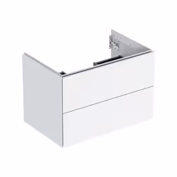 Geberit ONE 1x armoire sous lavabo largeur 74 cm x hauteur 50.4 cm x profondeur 47 cm Suspendu au mur Espace de rangement ent ...