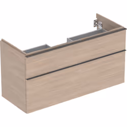 Geberit 502.306.JH.1, Gris, Bois, 2 tiroir(s), 1184 mm, 476 mm, 615 mm