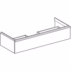 Geberit 502.313.JH.1 Porte de placard Gris, Bois