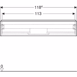 Geberit 502.313.JH.1 Porte de placard Gris, Bois - Vue supplémentaire 4