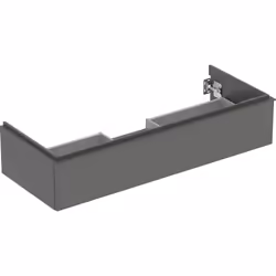 Geberit 502.313.JK.1, Gris, 1 tiroir(s), 1184 mm, 476 mm, 247 mm