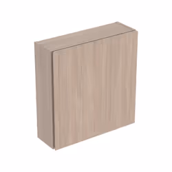 Geberit iCon 1x armoire suspendue carrée Suspendu au mur Avec une porte 45 x 46,7 x 15 cm Porte avec mécanisme damortissement ...