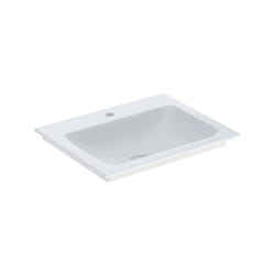 Keramag - Geberit one lavabo pour meubles sortie verticale, 60x14x48cm,