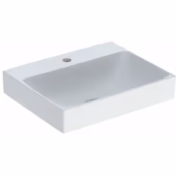 Lavabo Geberit ONE couleur : blanche matériau : argile réfractaire fine dimensions : 500 × 400 × 140 mm avec finition de surf ...