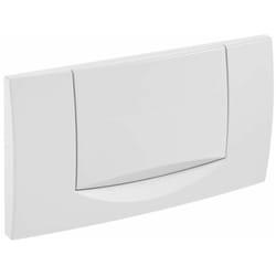 Twinline - Plaque de déclenchement 200F, blanc alpin 115.222.11.1 - Geberit