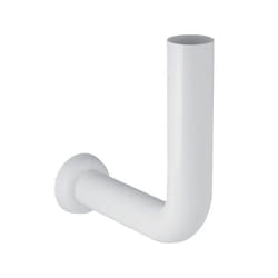 Coude de chasse 90° Geberit , haute position, avec rosace