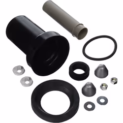 Description générale Kit de raccordement Geberit pour WC suspendu, longueur 18,5 cm avec joint torique. Conçu pour une instal ...