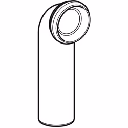 Coude De Raccordement 90° Wc Geberit 110mm, Blanc Alpin Geberit - Vue supplémentaire 2