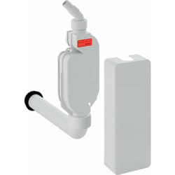 Geberit - Accessoires - Siphon apperante, avec recouvrement, d 40 mm, blanc alpin 152.768.11.1