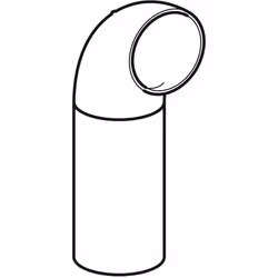 Geberit 367.055.16.1 raccord de tuyau de ventilation, d'écoulement et de purge