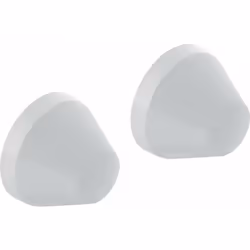 Jeu de cache-boutons pour céramique sanitaire conditionnement contenant 2 pc pour recouvrir les fixations de céramiques de WC ...