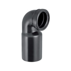 Pe 367925161 dn 100/90, 90 degrés, pe-hd, pour mur wc - Geberit