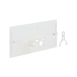 Plaque de protection 240 026 001 transparent, le mécanisme de levier et la sangle - Geberit
