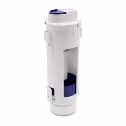 Soupape pour réservoir Geberit Twico. soupape avec fonction économie d'eau. Hauteur: 250mm. Diamètre: 70mm. Ref: 240.280.00.1