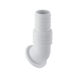 Embout de tuyau coudé 242691111 pour siphon en saillie pour appareils, plastique, blanc - Geberit