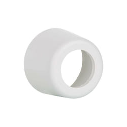 Rosace murale d50 d9cm, blanc alpin