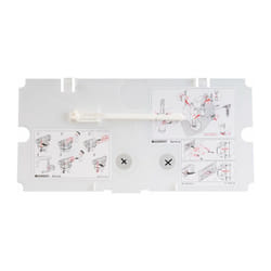 Plaque de protection pour réservoir WC