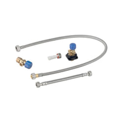 Set alimentation dissimulée 3/8 et 1/2 pour monolith sol et suspendu