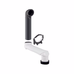Geberit Monolith saut arc 131088291 pour connecter des toilettes suspendues et sur pied pour Bodenabläufe composé de pièces d ...