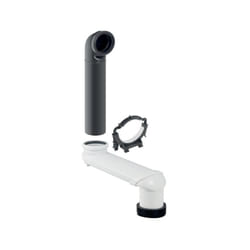 Monolith Arche décalée 131088291 grise, ø 90 mm, pour mur- wc - Geberit