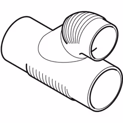 Geberit 310.101.14.1 raccord de tuyau de ventilation, d'écoulement et de purge