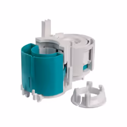 Récepteur pneumatique blanc simple touche - GEBERIT - 240.573.00.1