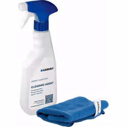 Set d’entretien pour le nettoyage des WC lavants Geberit AquaClean testé dermatologiquement, approuvé respectueux de l'enviro ...