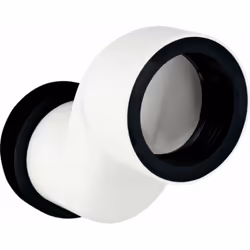 Kit de raccordement direct pour WC suspendus pour compenser le décalage entre l’évacuation WC et l'évacuation murale excentré ...