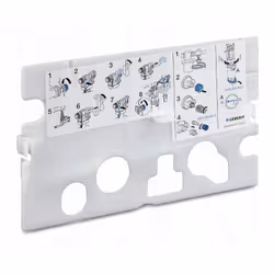 Plaque de protection Geberit pour réservoir WC encastré Kappa référence 240.206.00.1. Plaque de protection pour réservoir de ...