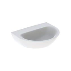 Keramag - Geberit Renova lavabo, sans trou pour robinet, sans trop-plein,